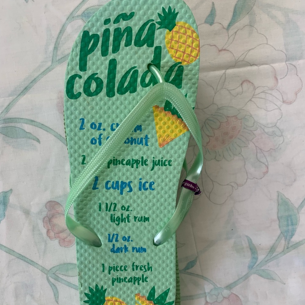 Women’s Piña Colada Flip Flops